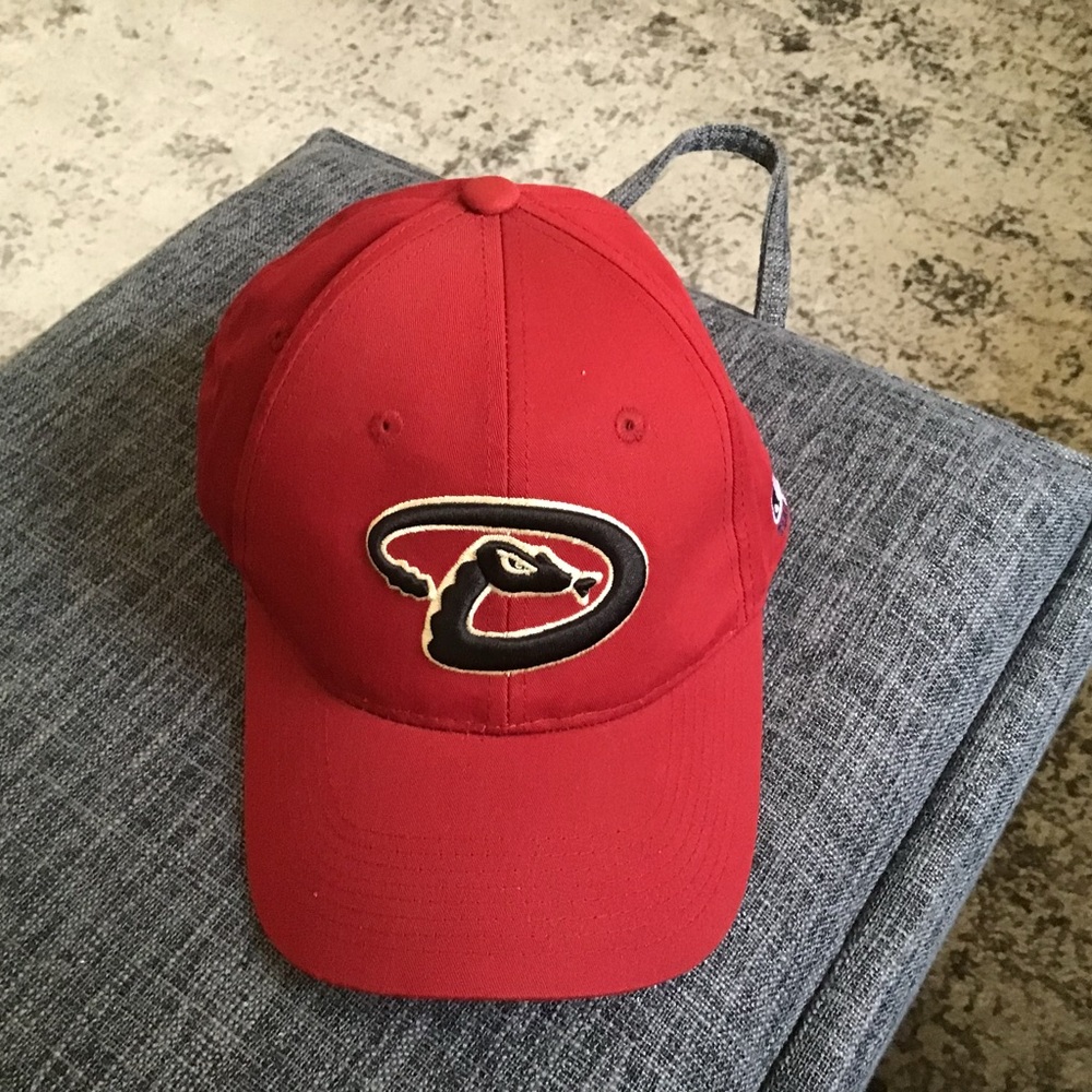 MLB Red Baseball Cap with Logo Arizona Diamond Backs